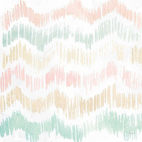 Colors of the Wind III Pastel Black Ornate Wood Framed Art Print with Double Matting by Rice, Kristy