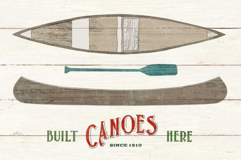 Cabin Life VII Neutral White Modern Wood Framed Art Print with Double Matting by Schlabach, Sue