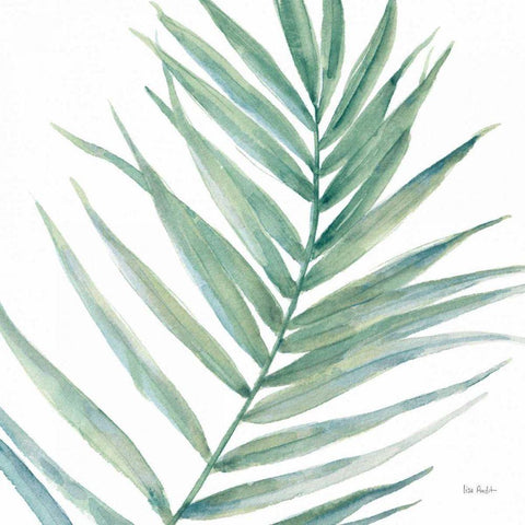 Tropical Blush IX BG White Modern Wood Framed Art Print with Double Matting by Audit, Lisa