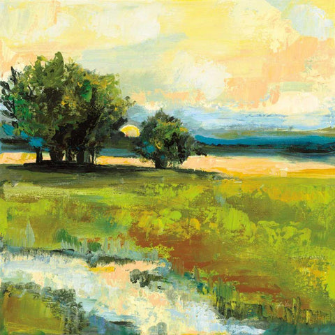 Weekapaug Inn v2 White Modern Wood Framed Art Print with Double Matting by Vertentes, Jeanette