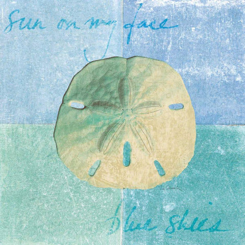 Serene Sands Black Modern Wood Framed Art Print with Double Matting by Schlabach, Sue