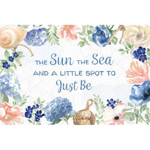 Coastline Botanical IV Gold Ornate Wood Framed Art Print with Double Matting by Grove, Beth