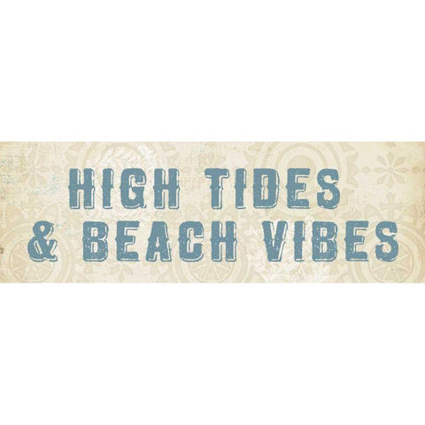 Beach Treasures VIII No Shells Gold Ornate Wood Framed Art Print with Double Matting by Adams, Emily