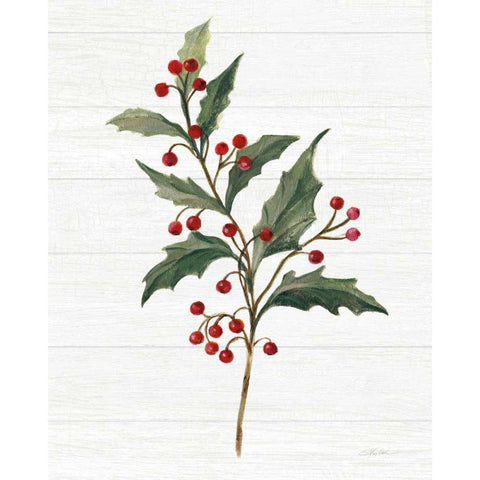 Christmas Moments IV No Banner White Black Modern Wood Framed Art Print with Double Matting by Vassileva, Silvia