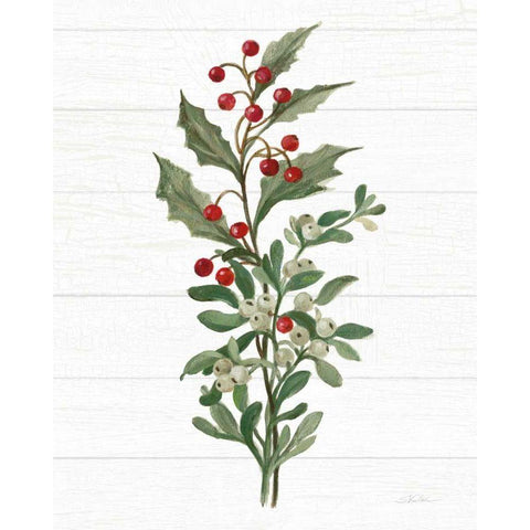 Christmas Moments V No Banner White Black Modern Wood Framed Art Print by Vassileva, Silvia