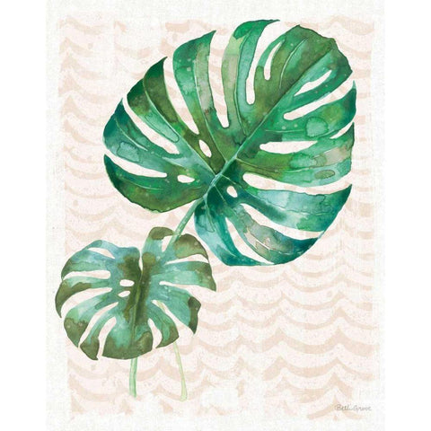 From the Jungle VIII No Pink Words Gold Ornate Wood Framed Art Print with Double Matting by Grove, Beth
