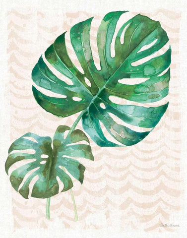 From the Jungle VIII No Pink Words Black Ornate Wood Framed Art Print with Double Matting by Grove, Beth