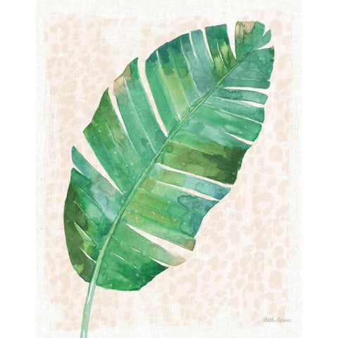 From the Jungle X No Pink Words Black Modern Wood Framed Art Print with Double Matting by Grove, Beth