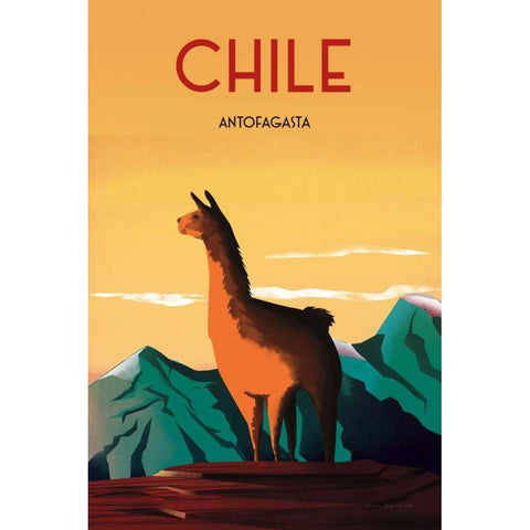Chile Gold Ornate Wood Framed Art Print with Double Matting by Escalante, Omar