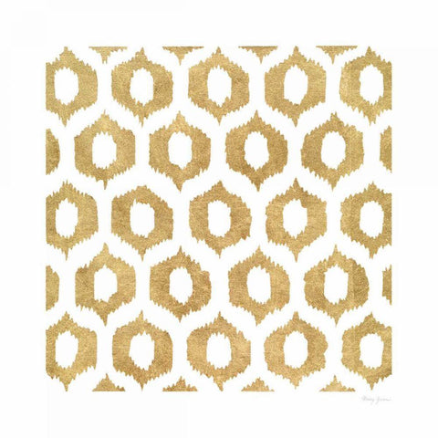 Simply Elegant I Gold Ornate Wood Framed Art Print with Double Matting by Green, Nancy