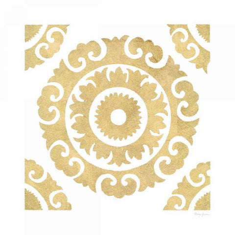 Simply Elegant VIII Black Ornate Wood Framed Art Print with Double Matting by Green, Nancy