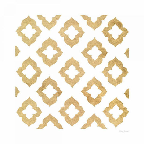 Simply Elegant XIV Gold Ornate Wood Framed Art Print with Double Matting by Green, Nancy