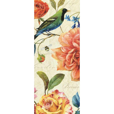 Rainbow Garden VI Gold Ornate Wood Framed Art Print with Double Matting by Audit, Lisa