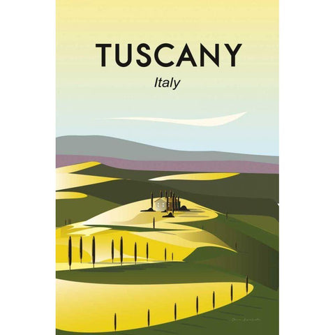 Tuscany Gold Ornate Wood Framed Art Print with Double Matting by Escalante, Omar