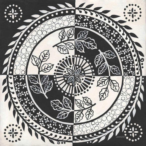 Hemma II BC White Modern Wood Framed Art Print by Lovell, Kathrine