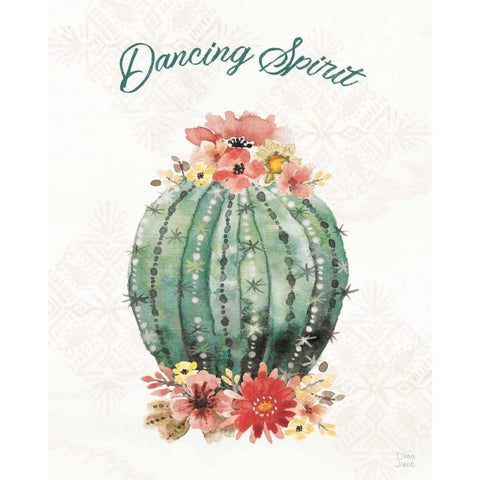 Sweet Southwest XIII White Modern Wood Framed Art Print by June, Dina