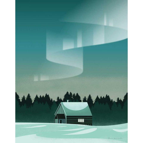 Finland I No Words White Modern Wood Framed Art Print by Escalante, Omar