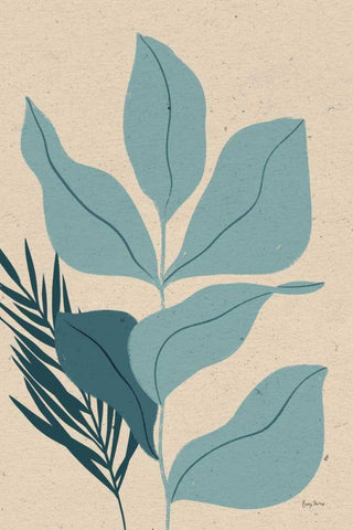 Balance IV White Modern Wood Framed Art Print with Double Matting by Thorns, Becky