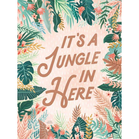 Jungle Hangout VI Gold Ornate Wood Framed Art Print with Double Matting by Marshall, Laura
