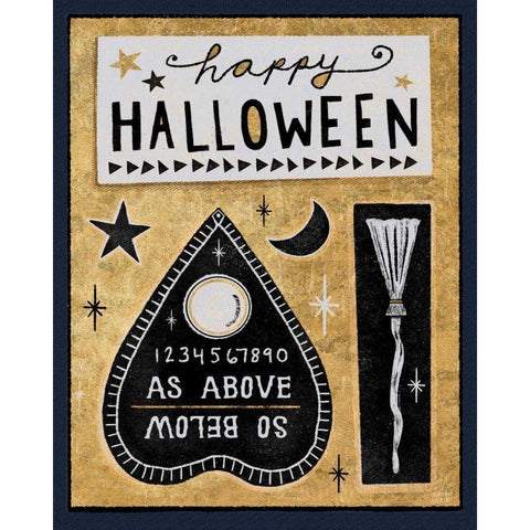 Frightfully Wicked VI Dark Gold Ornate Wood Framed Art Print with Double Matting by Averinos, Melissa