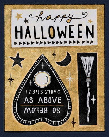 Frightfully Wicked VI Dark White Modern Wood Framed Art Print with Double Matting by Averinos, Melissa