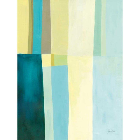Place of My Own I White Modern Wood Framed Art Print by Davies, Jane