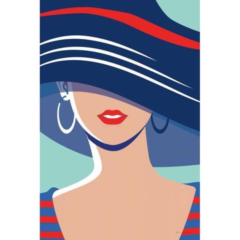 Beach Chic III White Modern Wood Framed Art Print by Escalante, Omar