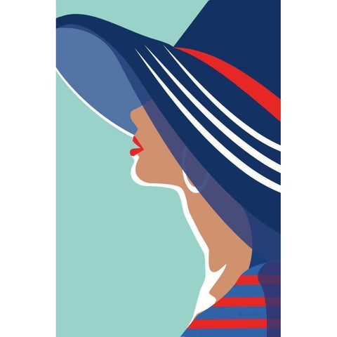 Beach Chic IV White Modern Wood Framed Art Print by Escalante, Omar