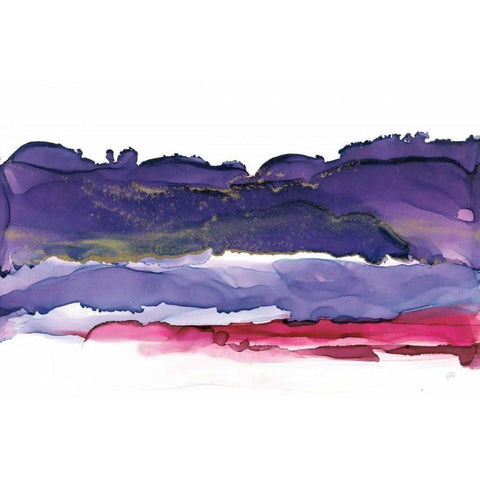 Coastal Ink IV White Modern Wood Framed Art Print by Paschke, Chris