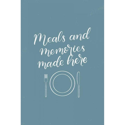 Kitchen Words II Gold Ornate Wood Framed Art Print with Double Matting by Thorns, Becky