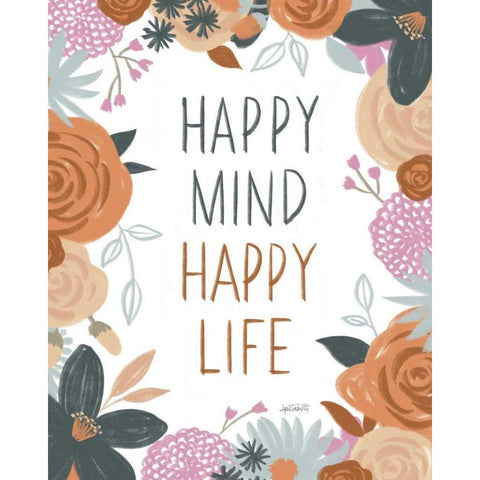 Happy Thoughts I Gold Ornate Wood Framed Art Print with Double Matting by Tavoletti, Anne