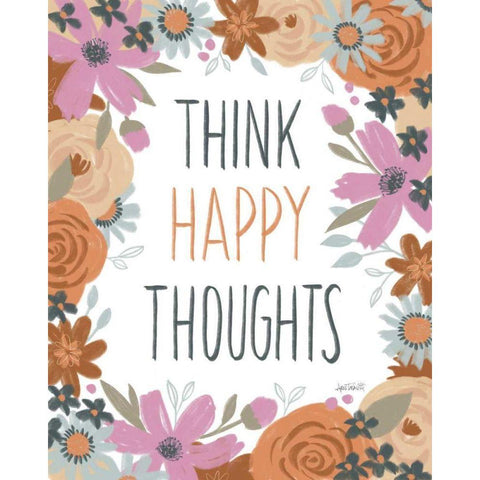 Happy Thoughts IV Gold Ornate Wood Framed Art Print with Double Matting by Tavoletti, Anne