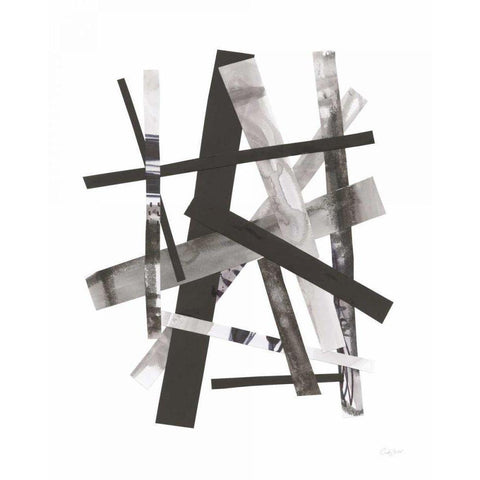 Sunday Morning II Black Modern Wood Framed Art Print with Double Matting by Prahl, Courtney