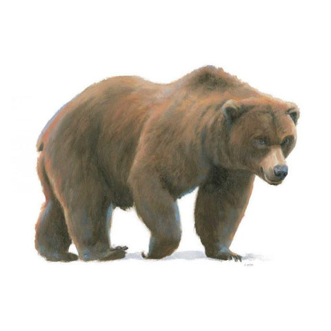 Northern Wild I Gold Ornate Wood Framed Art Print with Double Matting by Wiens, James