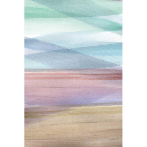 Soft Summer I Gold Ornate Wood Framed Art Print with Double Matting by Charro, Mercedes Lopez