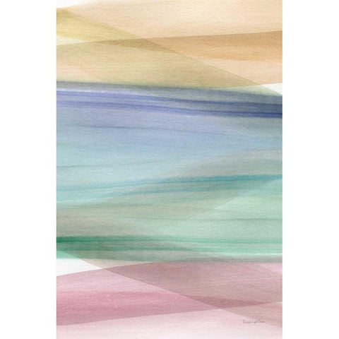 Soft Summer II Gold Ornate Wood Framed Art Print with Double Matting by Charro, Mercedes Lopez
