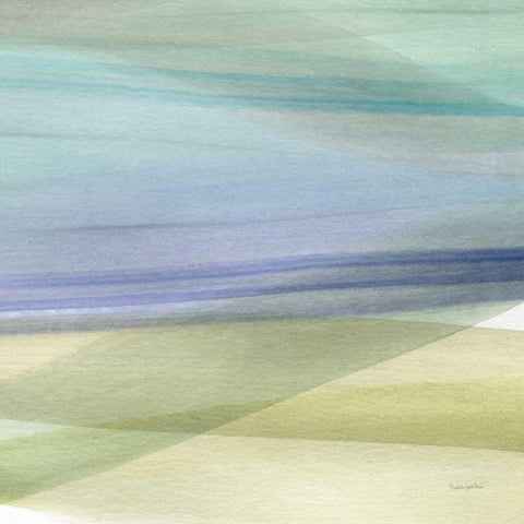 Soft Summer IV Gold Ornate Wood Framed Art Print with Double Matting by Charro, Mercedes Lopez