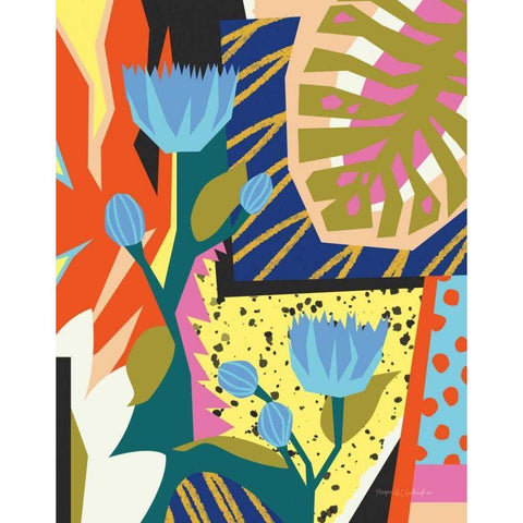 Born in the 80s Gold Ornate Wood Framed Art Print with Double Matting by Gallagher, Megan