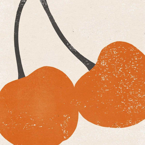 Graphic Fruit III White Modern Wood Framed Art Print with Double Matting by Hershey, Moira