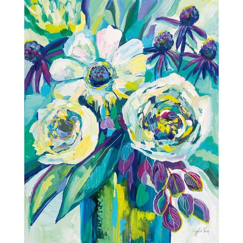 Vision Gold Ornate Wood Framed Art Print with Double Matting by Vertentes, Jeanette