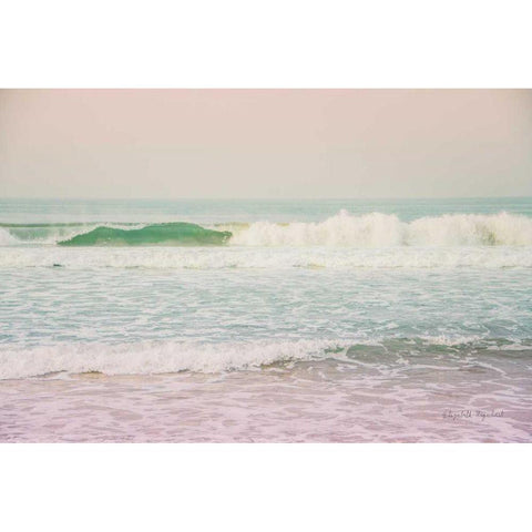 Morning Wave II Gold Ornate Wood Framed Art Print with Double Matting by Urquhart, Elizabeth