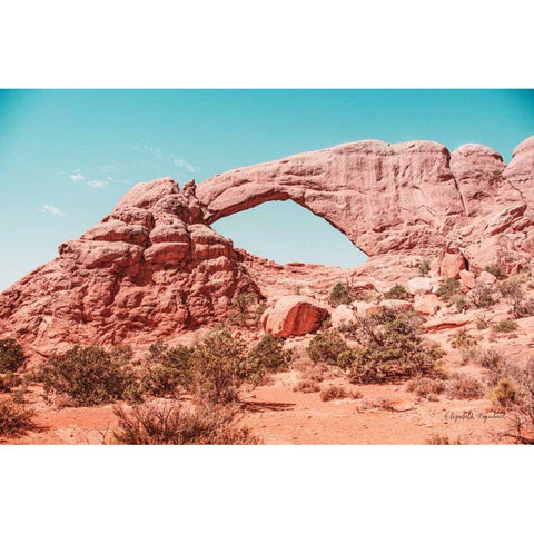 What a View IV White Modern Wood Framed Art Print by Urquhart, Elizabeth