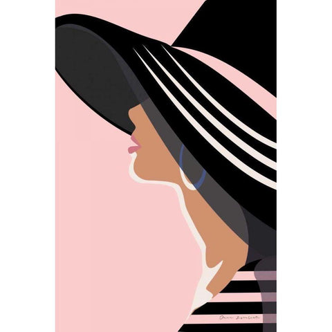 Beach Chic IV Blush Gold Ornate Wood Framed Art Print with Double Matting by Escalante, Omar