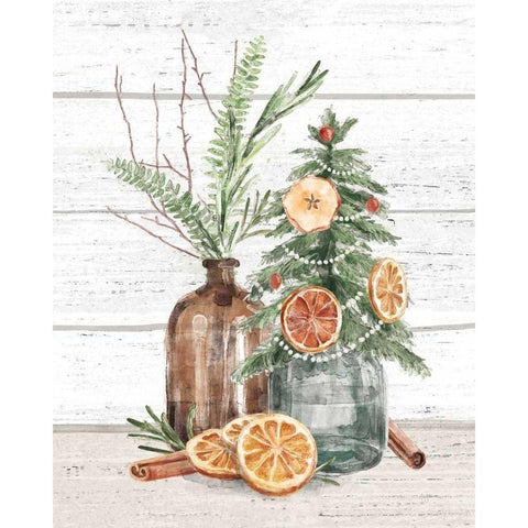 Seasonal Market III Black Modern Wood Framed Art Print by Urban, Mary