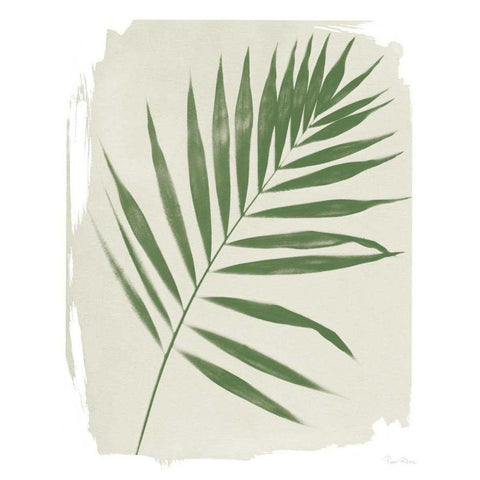 Nature By the Lake Frond II Cream Gold Ornate Wood Framed Art Print with Double Matting by Rhue, Piper