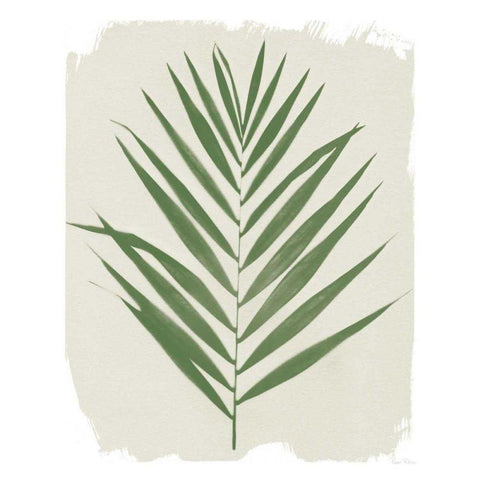 Nature By the Lake Frond III Cream Gold Ornate Wood Framed Art Print with Double Matting by Rhue, Piper