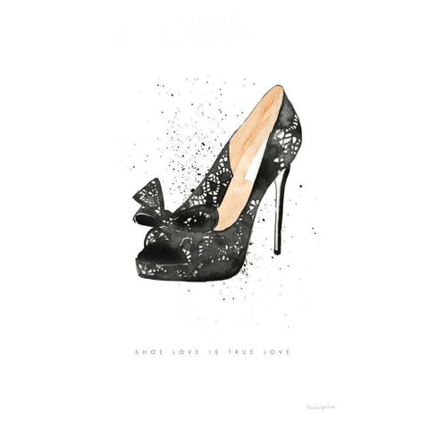 Stiletto Style IV Gold Ornate Wood Framed Art Print with Double Matting by Charro, Mercedes Lopez