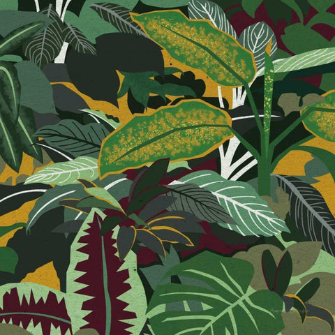 Jungle Safari I Gold Ornate Wood Framed Art Print with Double Matting by Gallagher, Megan
