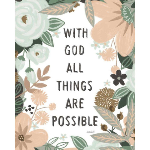 Trust In The Lord II Gold Ornate Wood Framed Art Print with Double Matting by Tavoletti, Anne