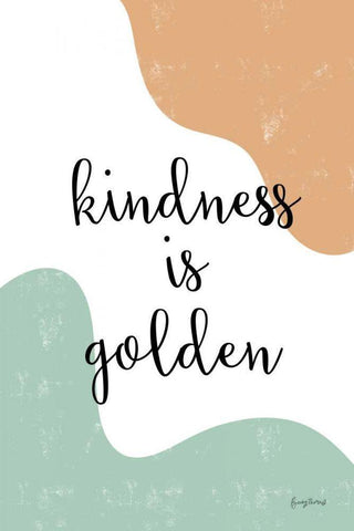 Kindness Black Ornate Wood Framed Art Print with Double Matting by Thorns, Becky